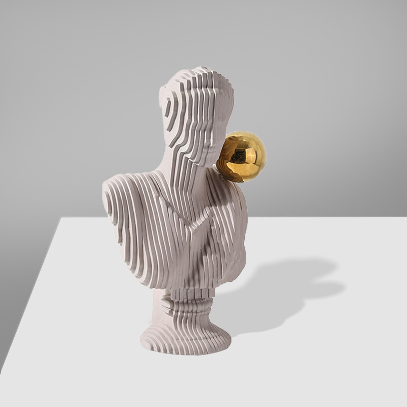 Resin Art Business - Light Luxury Cut Figure Art Sculpture