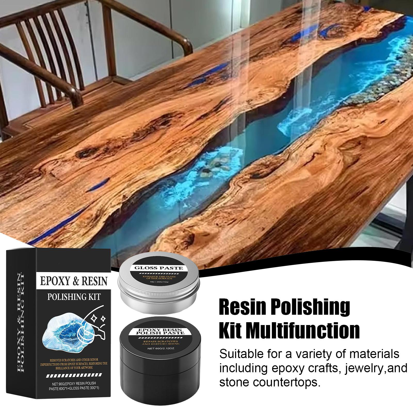 Resin Art For Beginner - Epoxy Resin Polishing Kit - Creamy