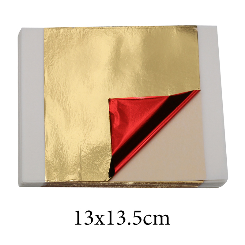 Resin Art For Anniversary Gift - 100pcs Imitation Gold Leaf Foil Paper