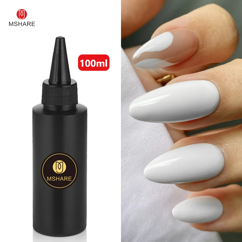 Resin Art Varnish - MSHARE 100ML Nail Gel Polish Soak