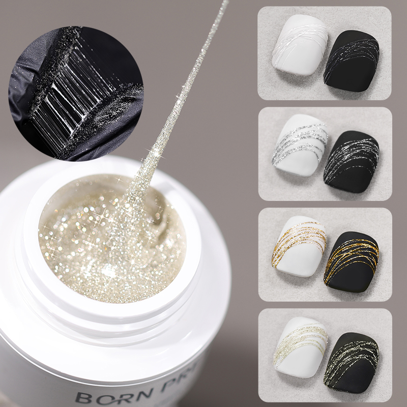 BORN PRETTY 5 ml Sparkly Silve - Resin Art Price review and price