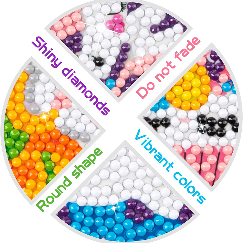 Diamond Painting Stickers 5D D - Resin Art For Kids review and price