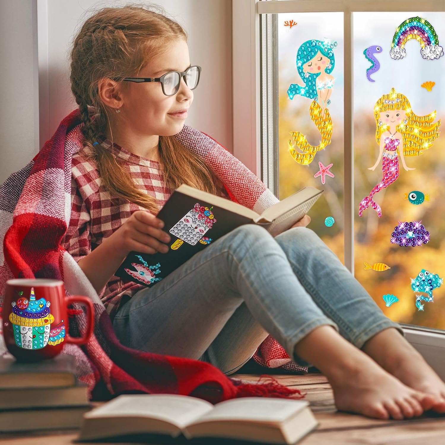 Diamond Painting Stickers 5D D - Resin Art For Kids review and price
