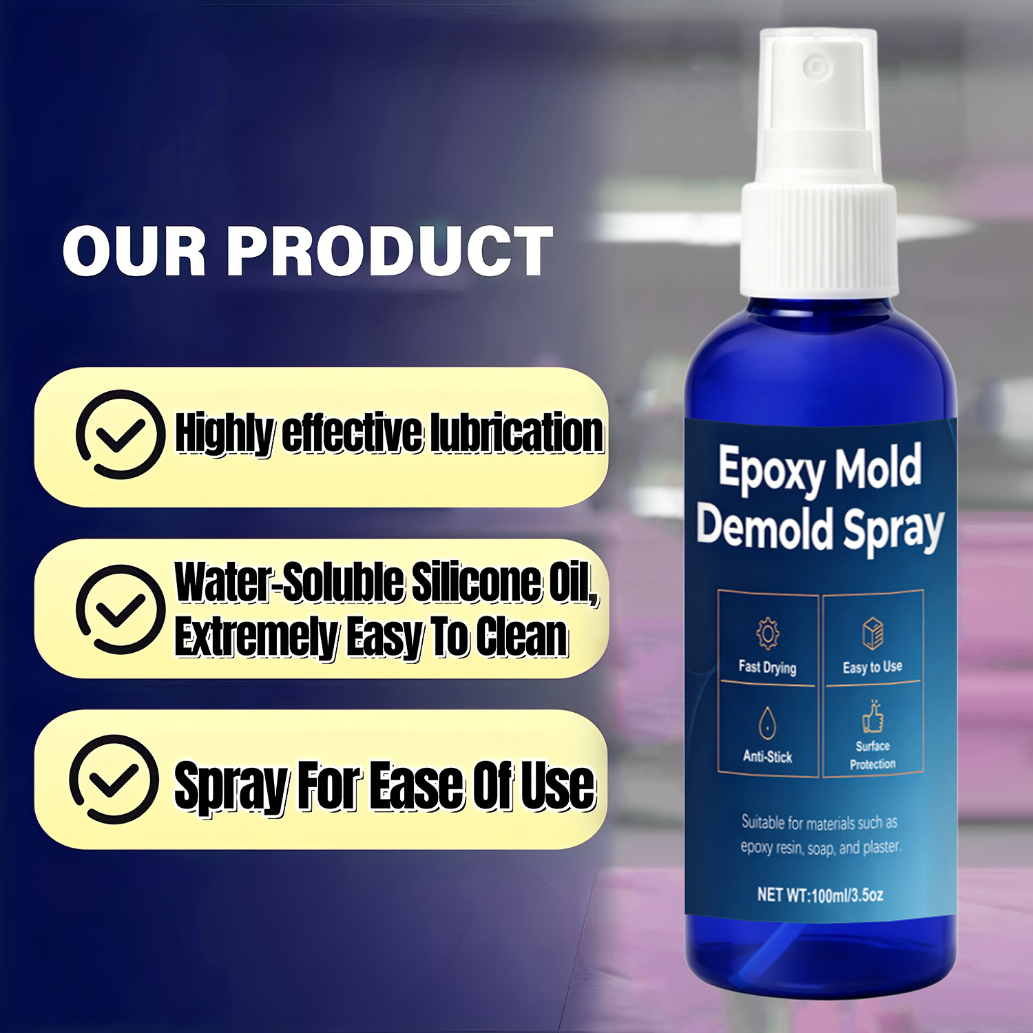 Release Spray for Silicone Mol - Release Spray Silicone review and price