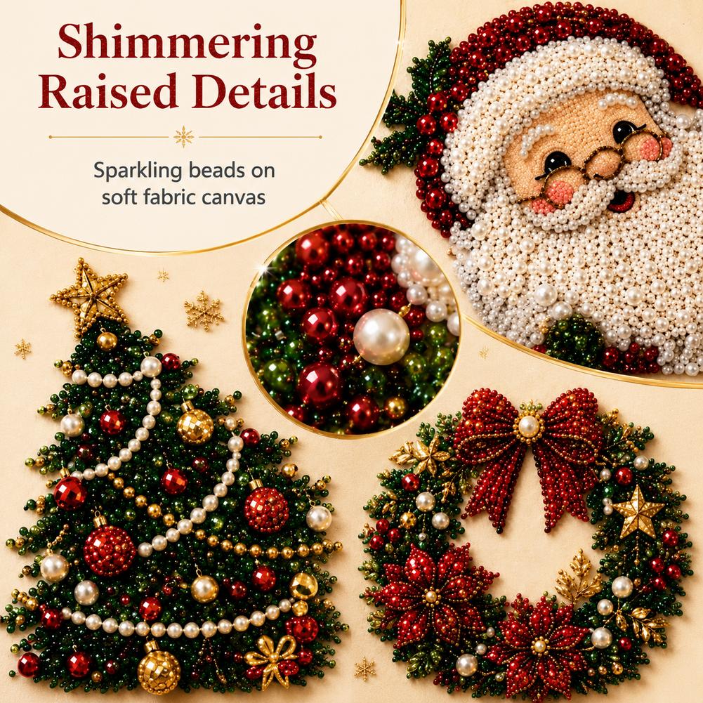 Christmas Santa Claus Pearl Ar - Resin Art For Kids review and price