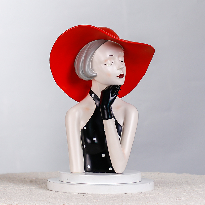 Instagram Style Girl Sculpture - Resin Art Instagram review and price