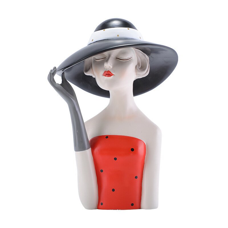 Instagram Style Girl Sculpture - Resin Art Instagram review and price