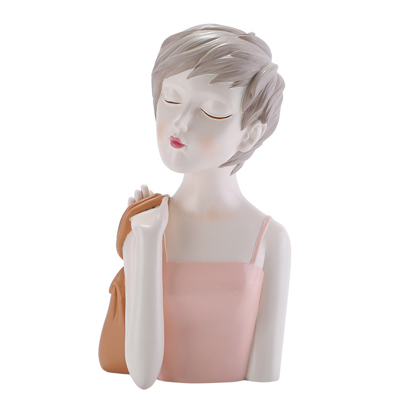 Instagram Style Girl Sculpture - Resin Art Instagram review and price