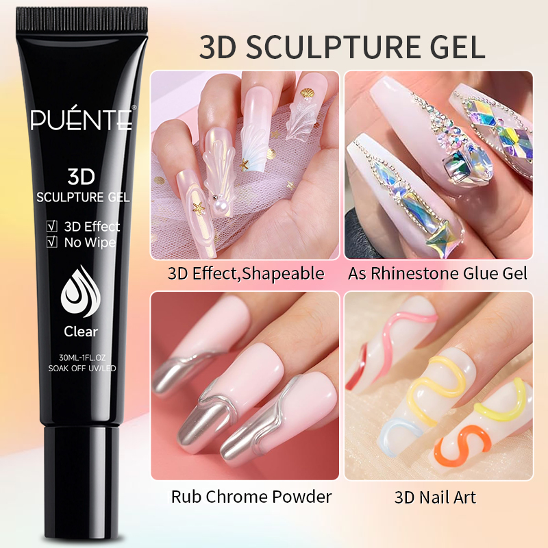 30ML No Wipe Sculpture Gel In  - Resin Art Youtube review and price