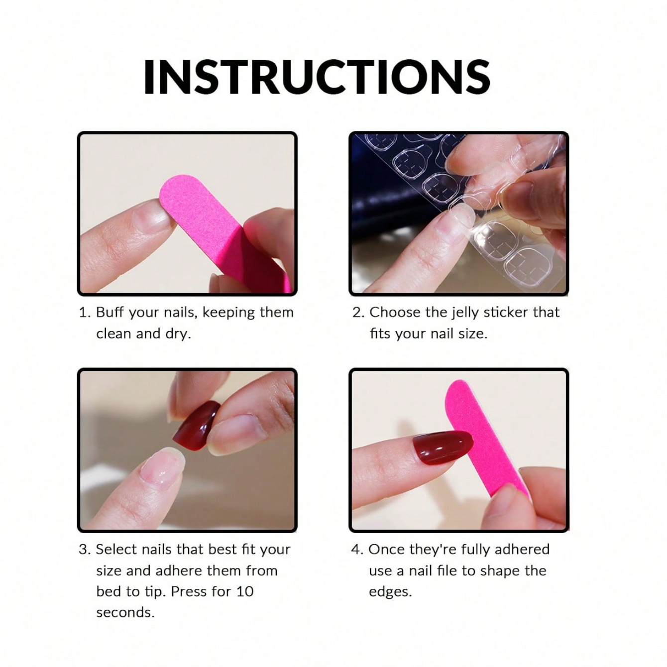 10Pcs Short Square Press On Na - Resin Art Online review and price