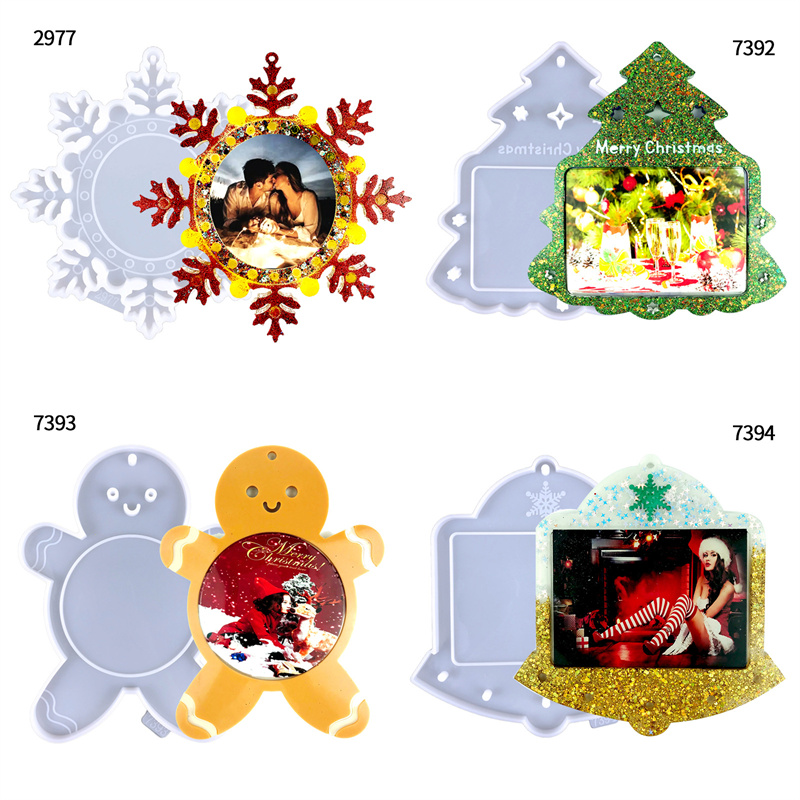 Christmas Photo Picture Frame  - Resin Art Frame review and price