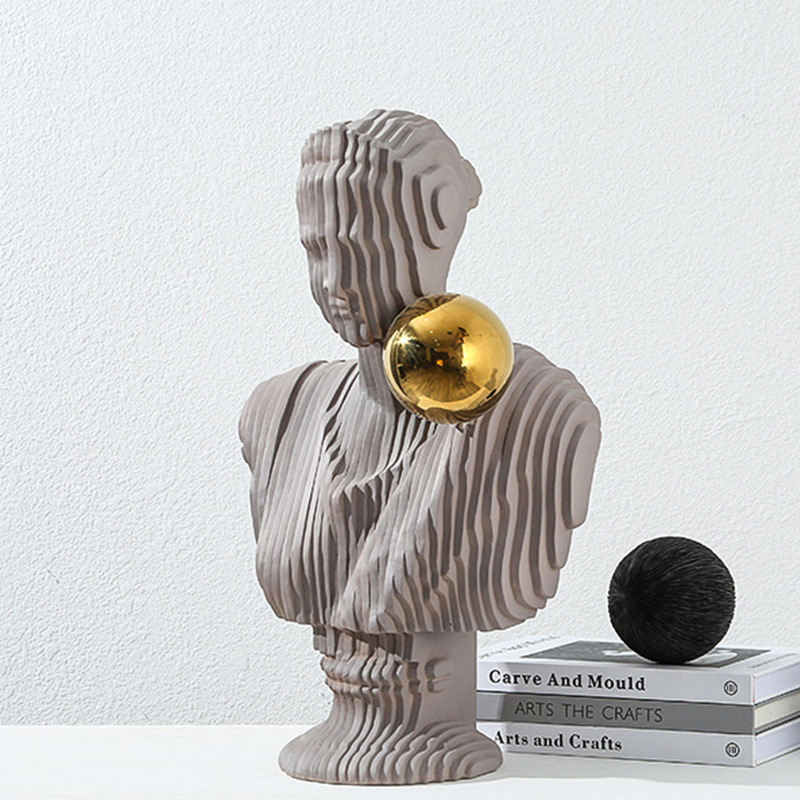 Light Luxury Cut Figure Art Sc - Resin Art Business review and price