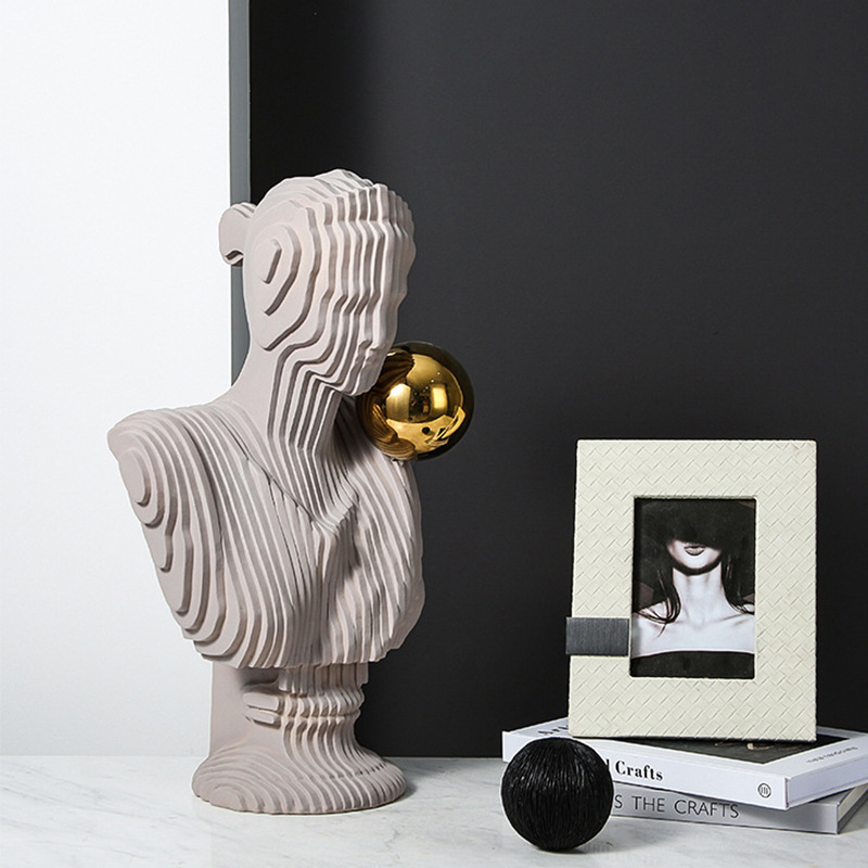 Light Luxury Cut Figure Art Sc - Resin Art Business review and price