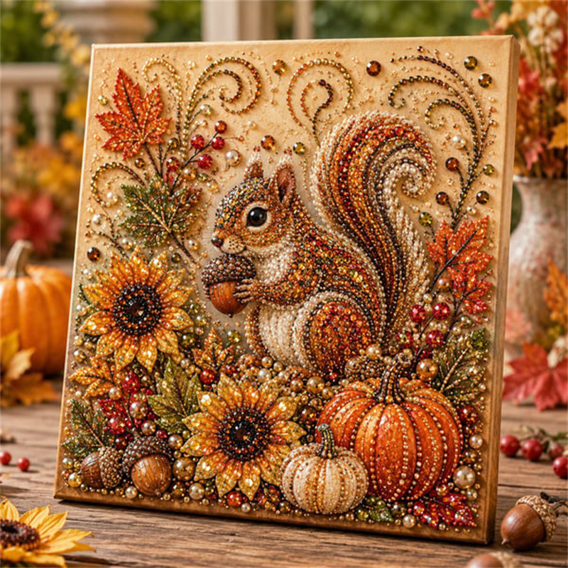 Autumn Diamond Pearl Painting  - Resin Art For Beginner review and price