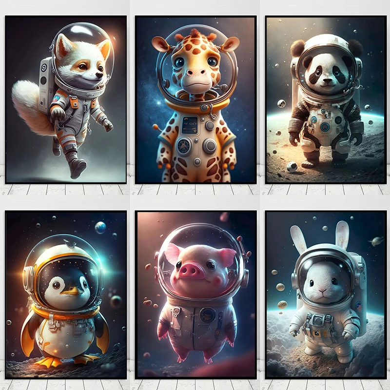 Cute Funny Astronaut Space Ani - Resin Art For Kids review and price