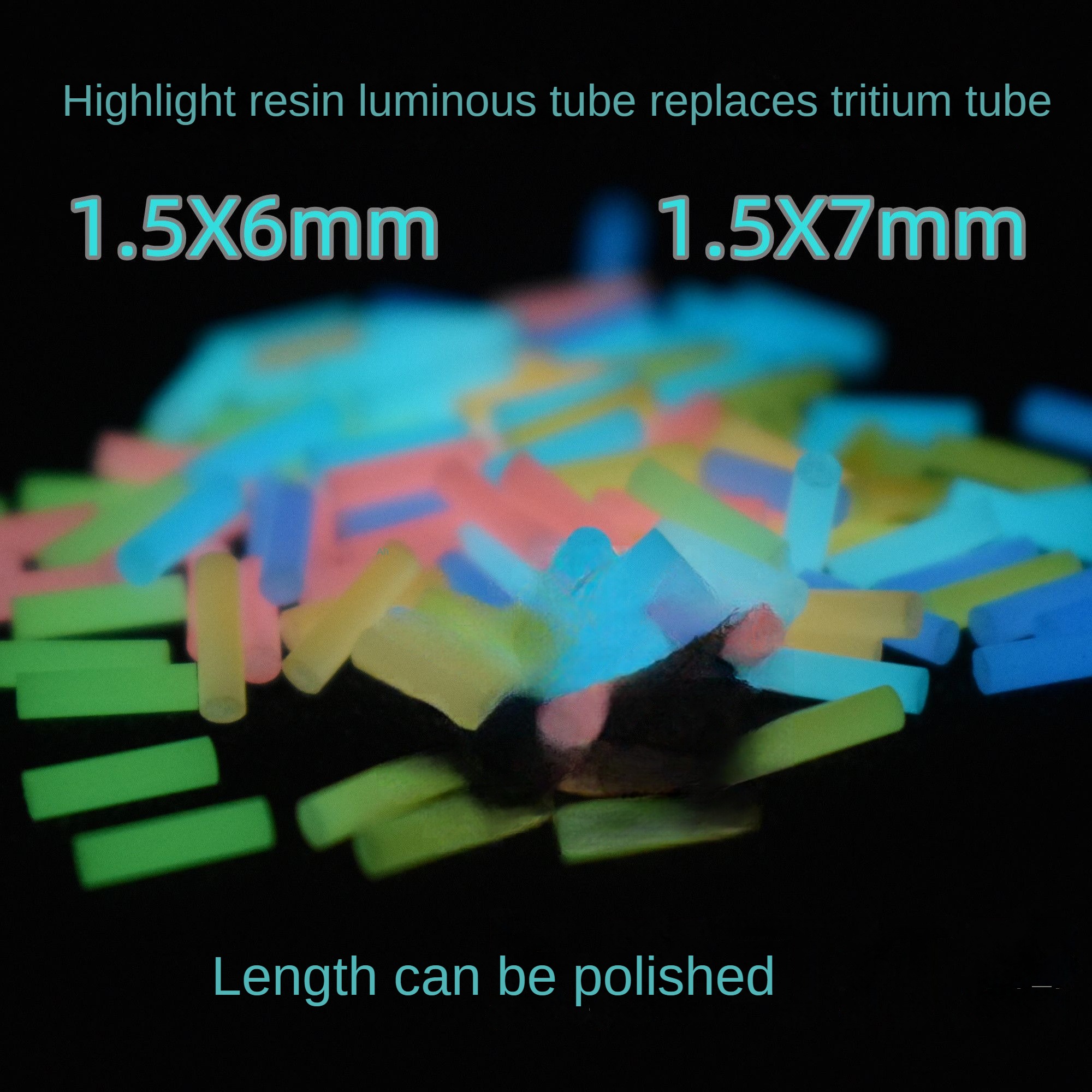 Not tritium 1.5 × 6mm 1.5 x 7m - Resin Art Youtube review and price