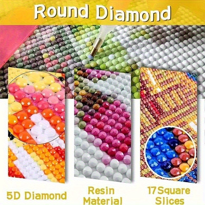 2D flat Restaurant Wall Diamon - Resin Art Business review and price