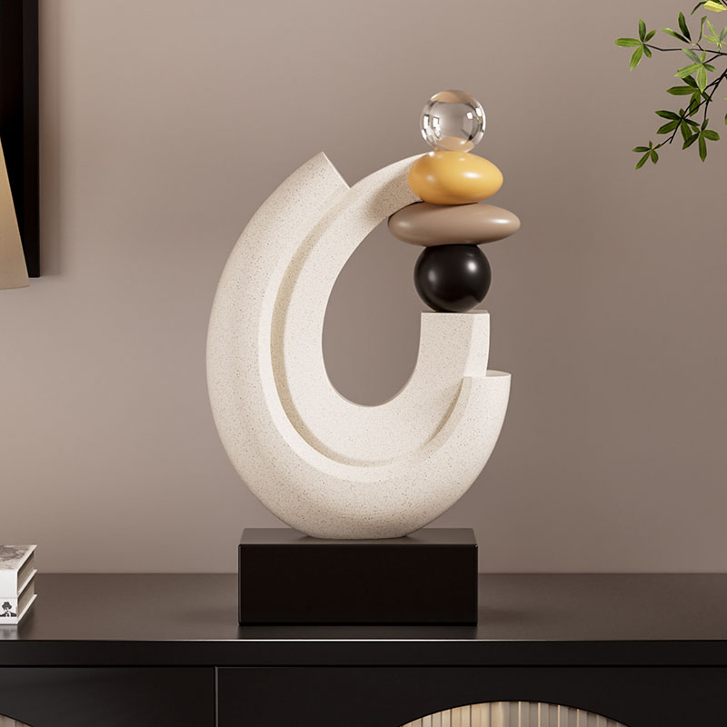 Home Decor Lucky Stone Statue  - Resin Art For Anniversary Gift review and price