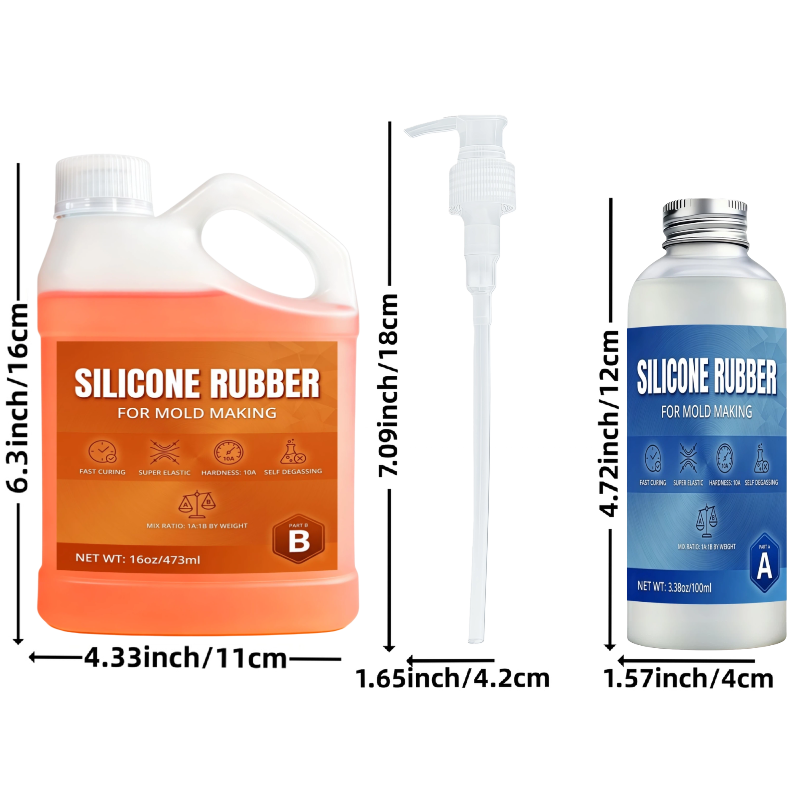 Durable Liquid Rubber Material - Resin Art Kit With Molds review and price