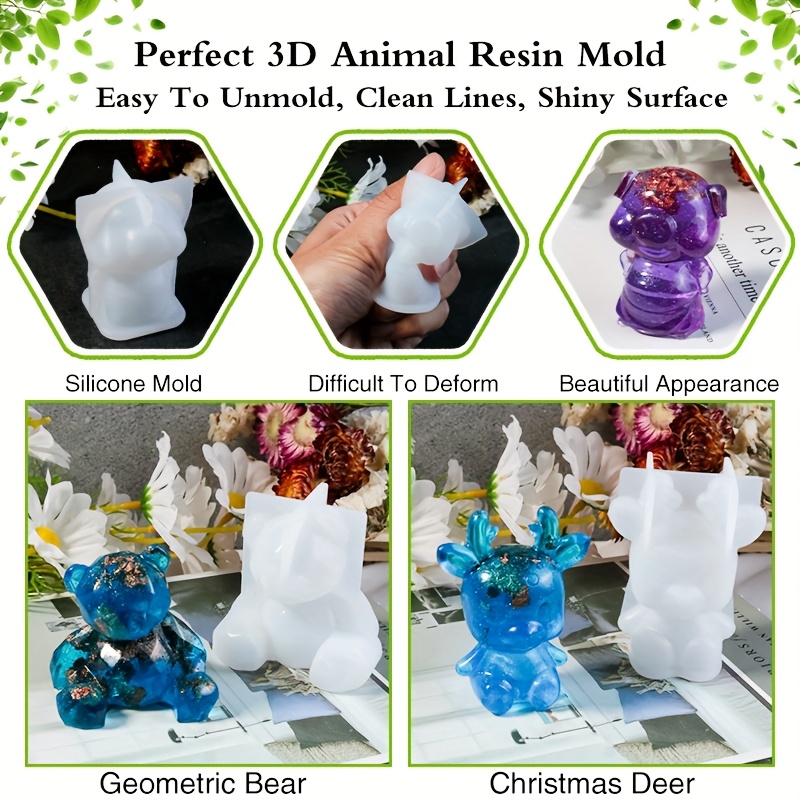 19pcs Resin-Made Mold Set, Sui - Resin Art Kit With Molds review and price