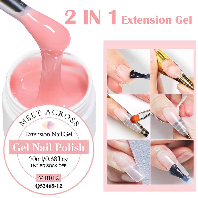 MEET ACROSS 20ml Extension Gel - Resin Art Price review and price