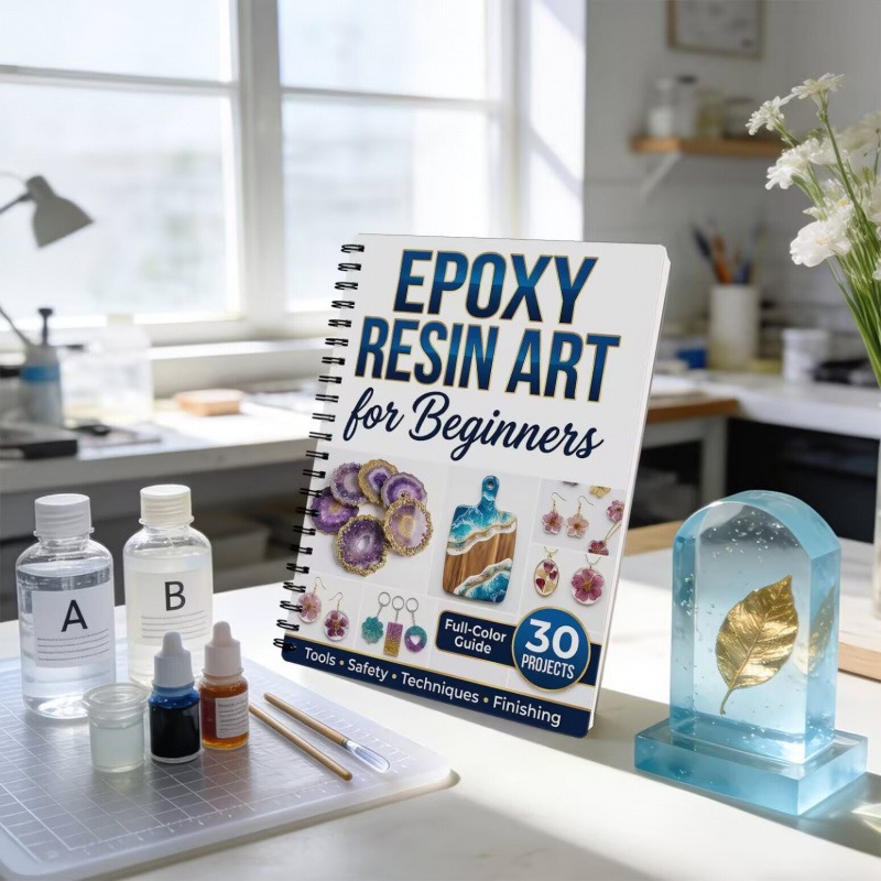 Epoxy Resin Art Handbook Begin - Resin Art Learning review and price