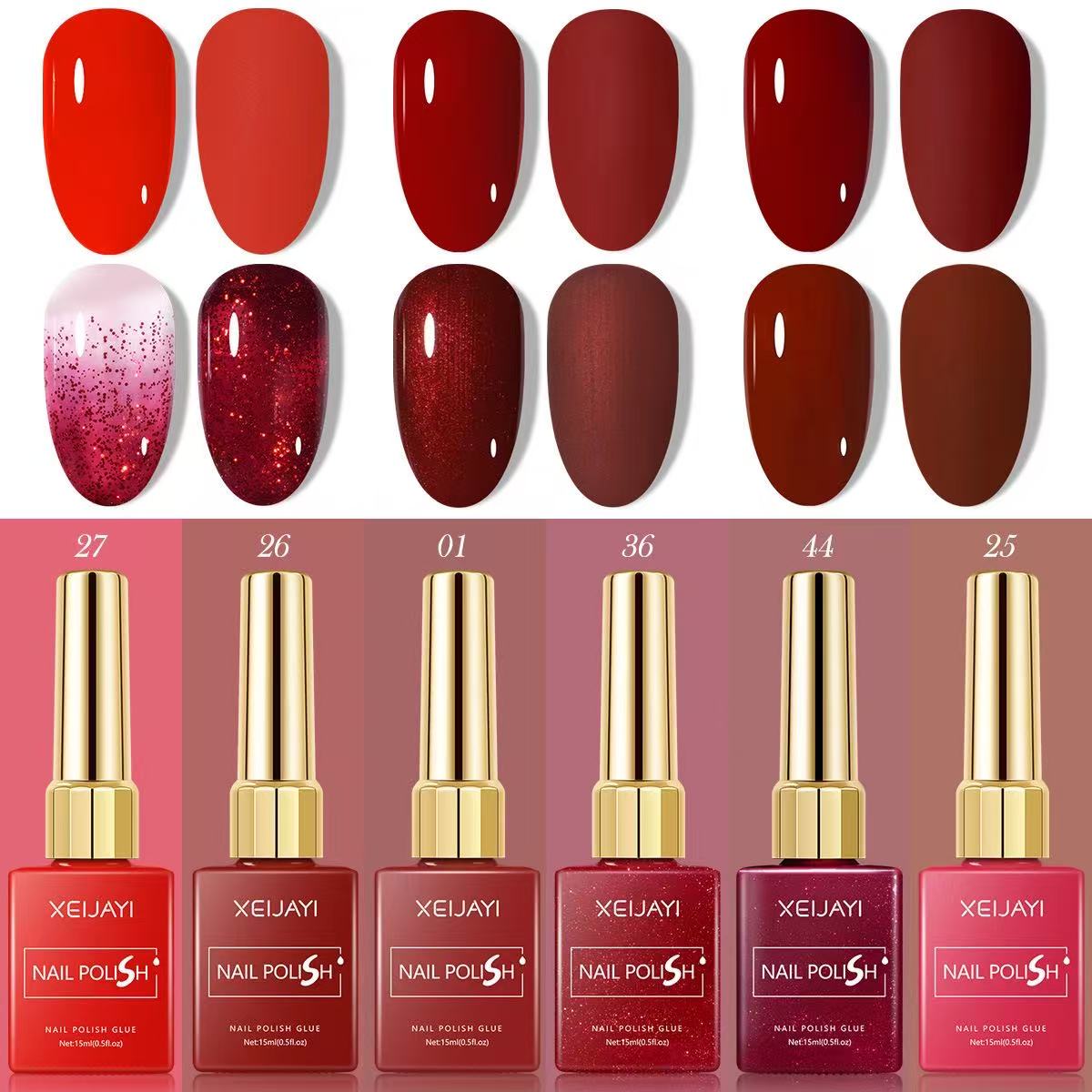 15ml Gel Nail Polish 6 Colors  - Resin Art Varnish review and price