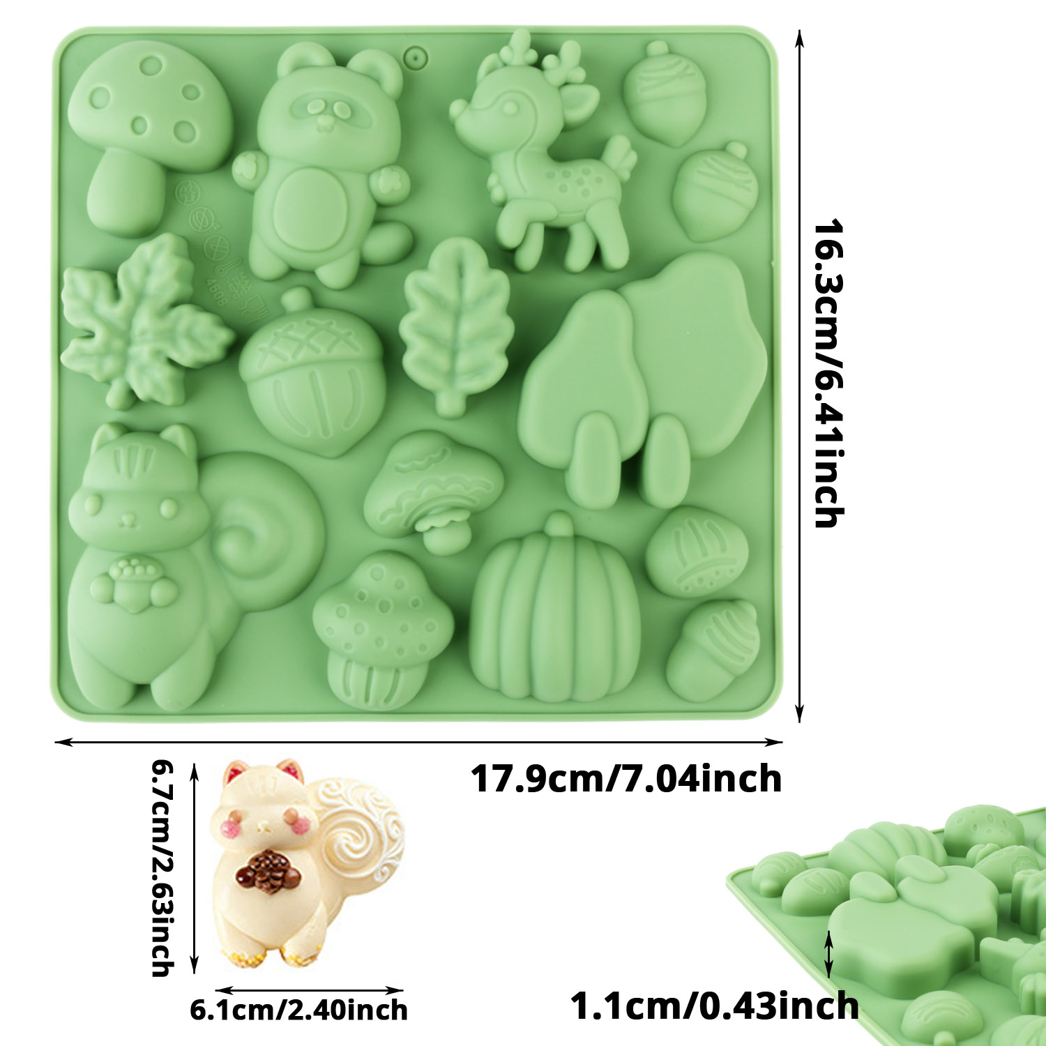 1 Silicone Cake Mold in the Sh - Resin Art Kit With Molds review and price