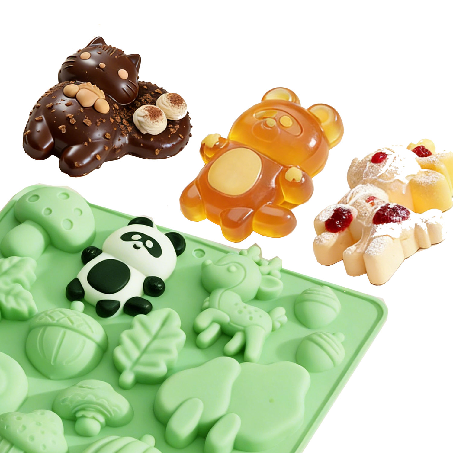 1 Silicone Cake Mold in the Sh - Resin Art Kit With Molds review and price