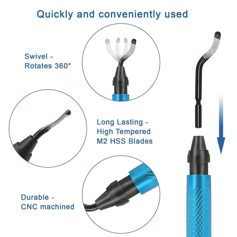 A21Q -Deburring Tool Kit, 6-1/ - Resin Art Youtube review and price