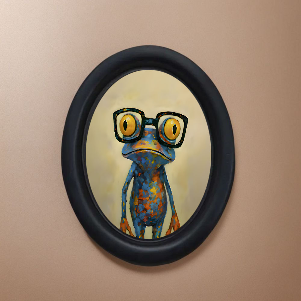1 Piece of Trendy Frog-Pattern - Resin Art Frame review and price