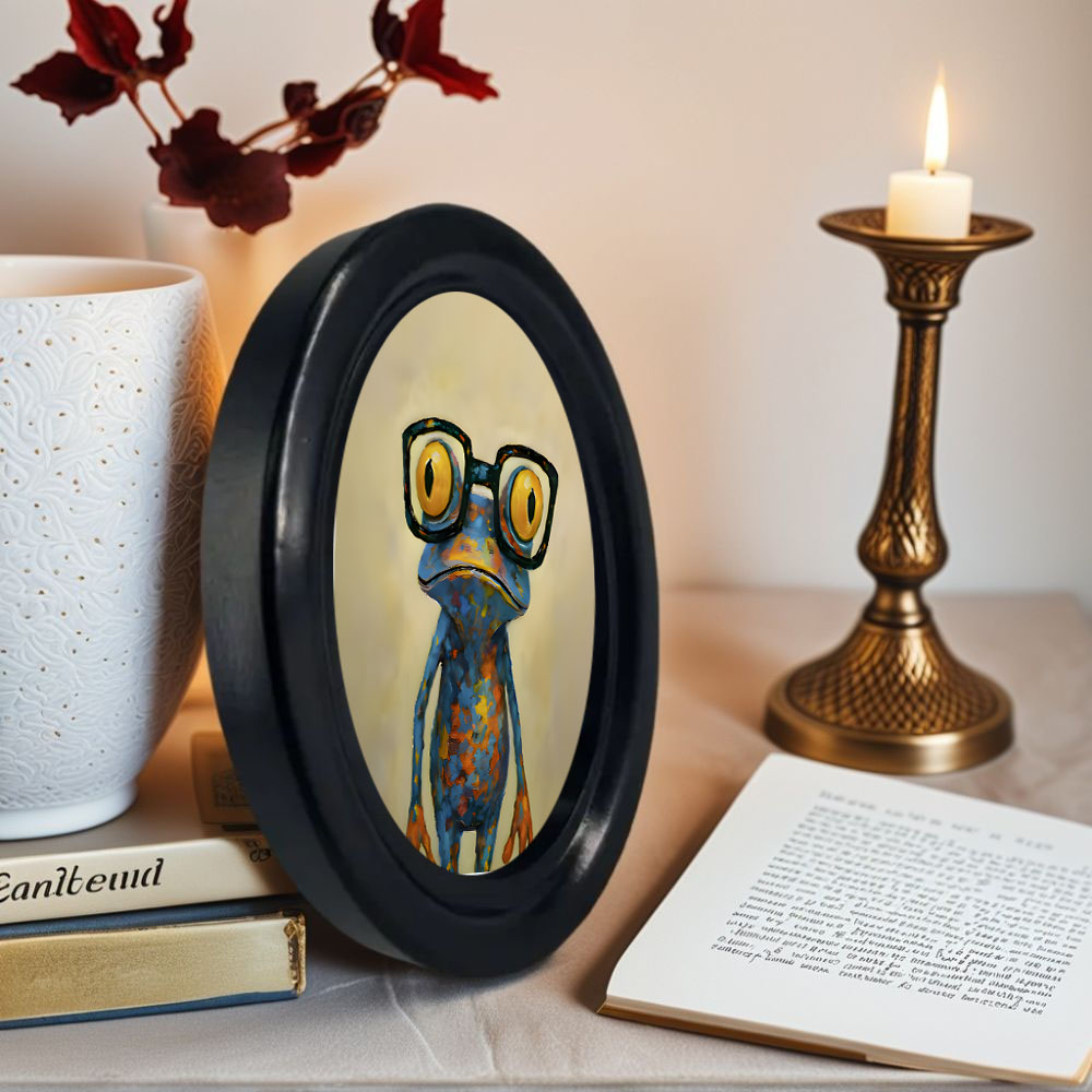 1 Piece of Trendy Frog-Pattern - Resin Art Frame review and price
