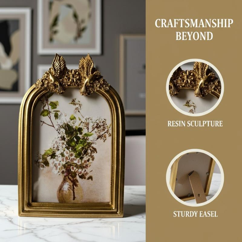 For Desk Wall Decoration Oval  - Resin Art Frame review and price