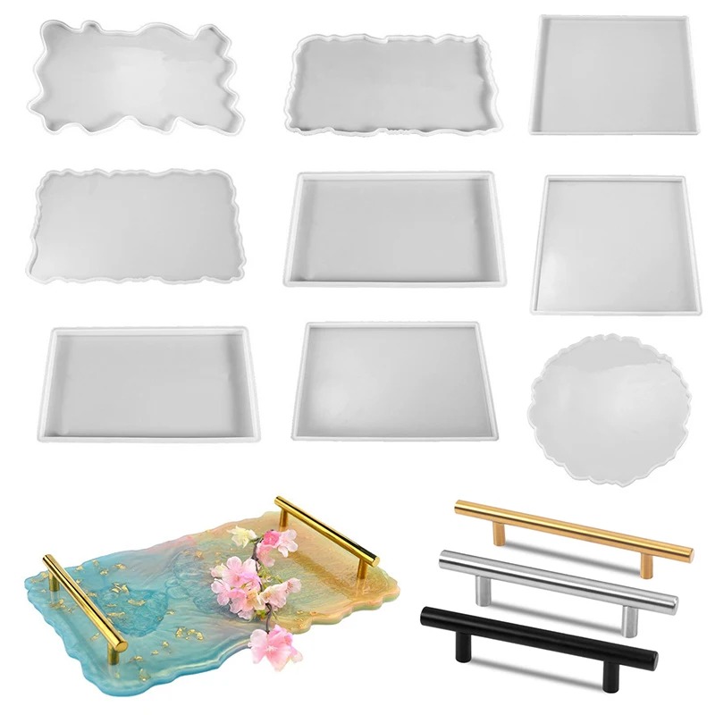 Tray Epoxy Resin Silicone Mold - Resin Art Price review and price