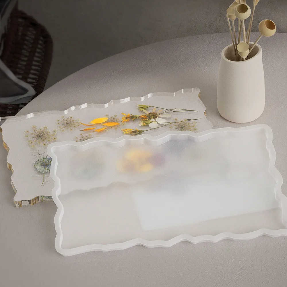 Tray Epoxy Resin Silicone Mold - Resin Art Price review and price