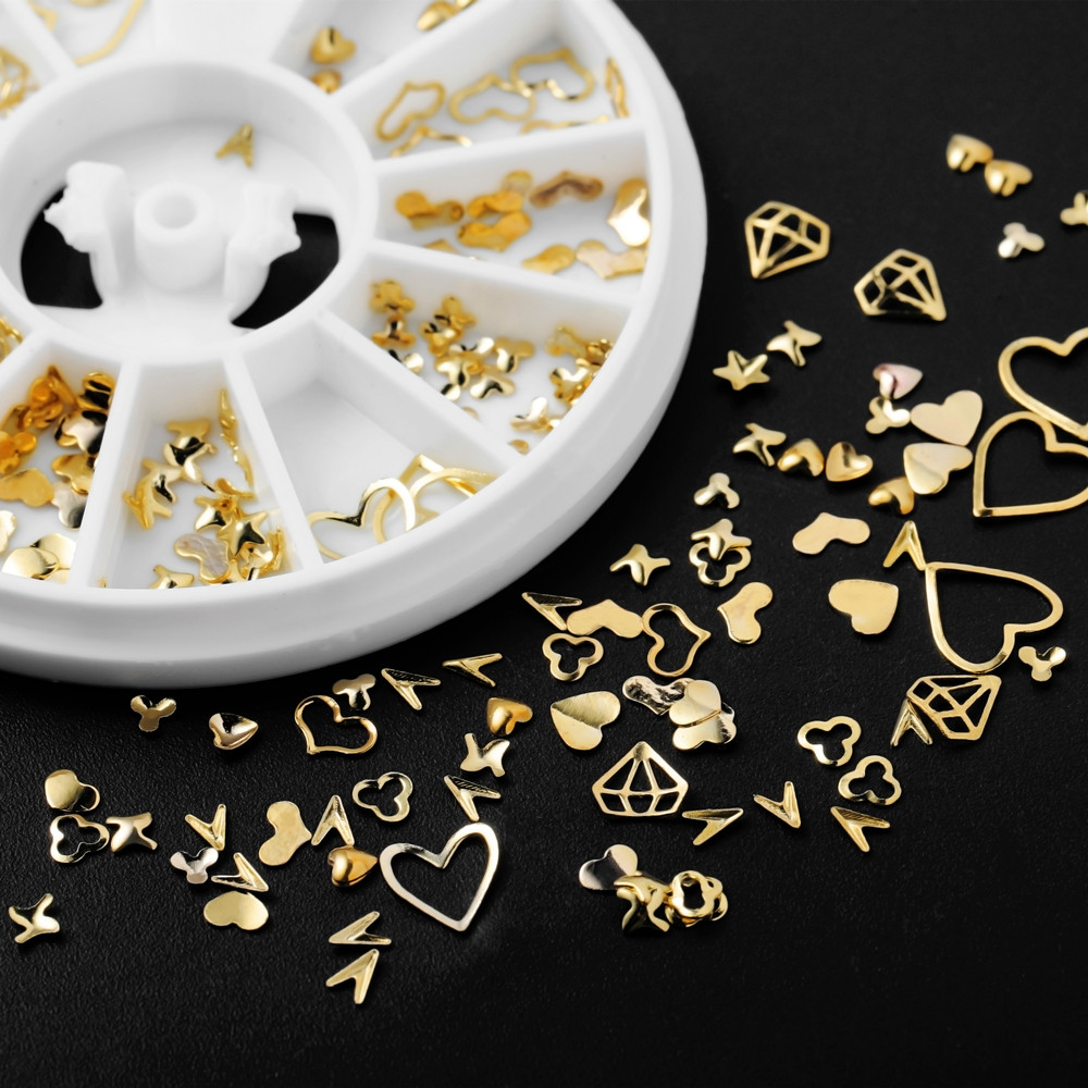 1Box Gold Nail Art Glitter Met - Resin Art Frame review and price