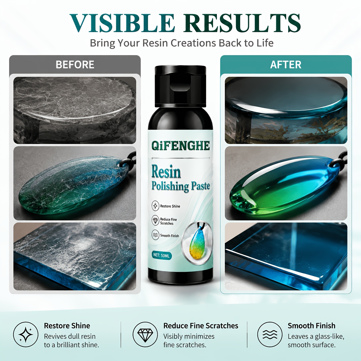 Epoxy Resin Polish And Restore - Resin Art Youtube review and price