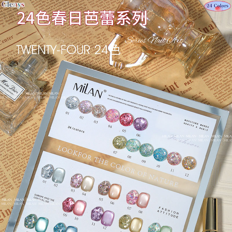 Glenys 24 color nail polish gl - Resin Art Learning review and price