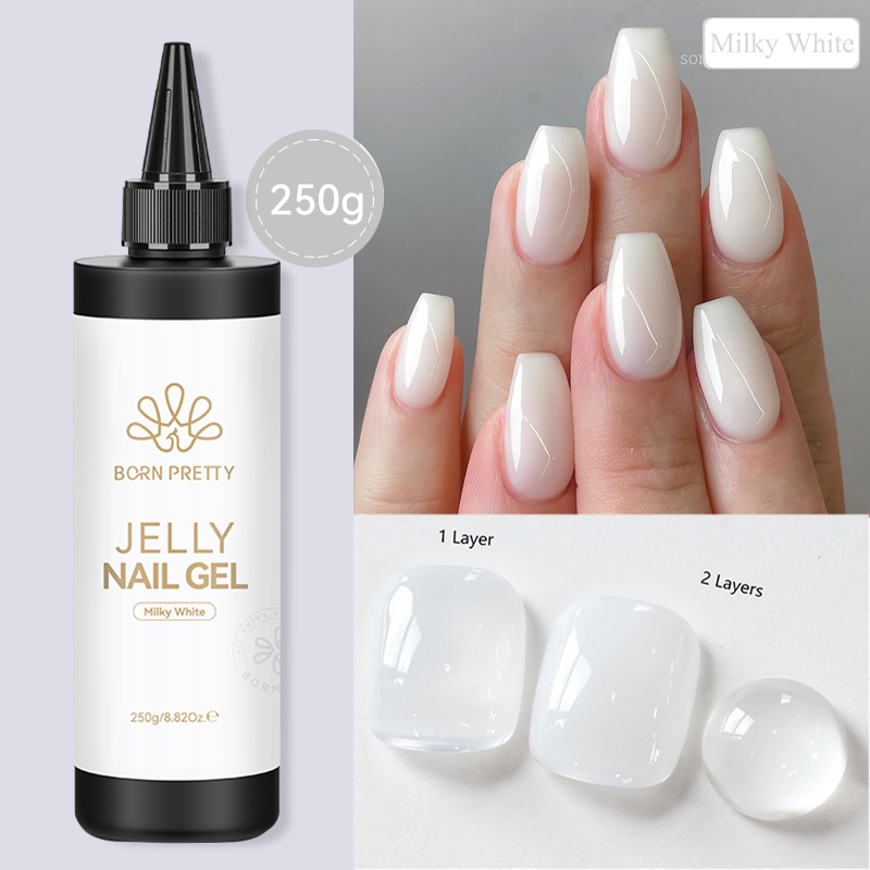 BORN PRETTY 250g Jelly Milky W - Resin Art Varnish review and price