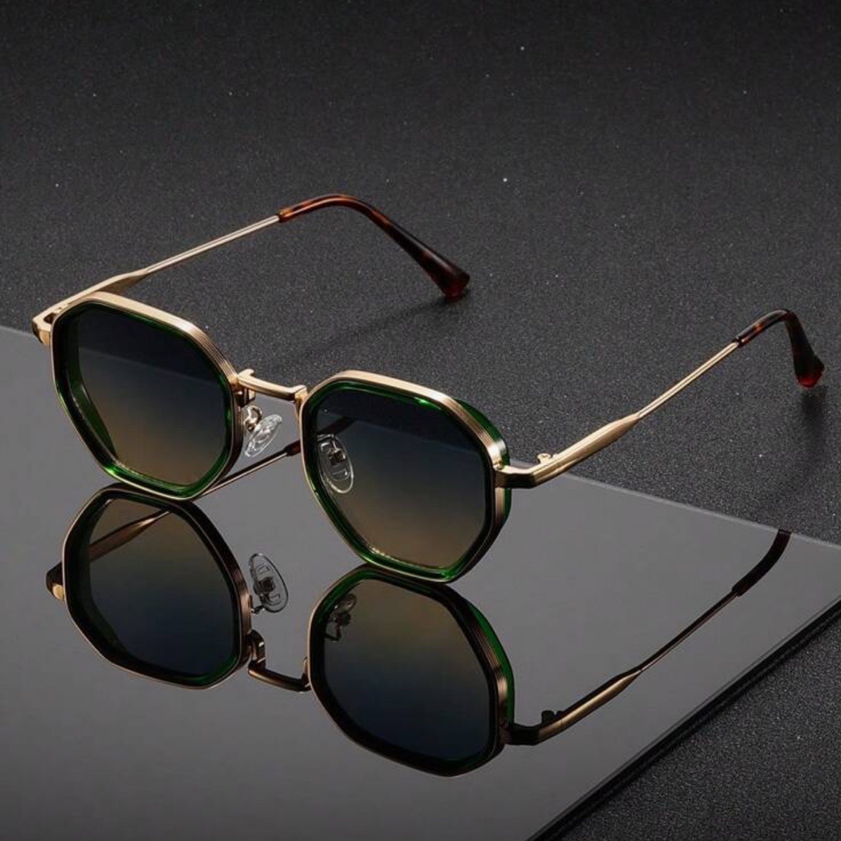 1 Pair Unisex Round Metal Fash - Resin Art For Kids review and price