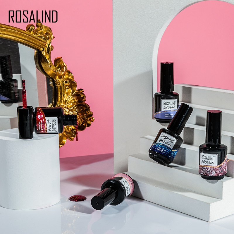 ROSALIND 15ML Glitter Nail Gel - Resin Art Varnish review and price